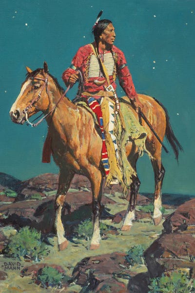 David Mann: Full Moon Scout by David Mann