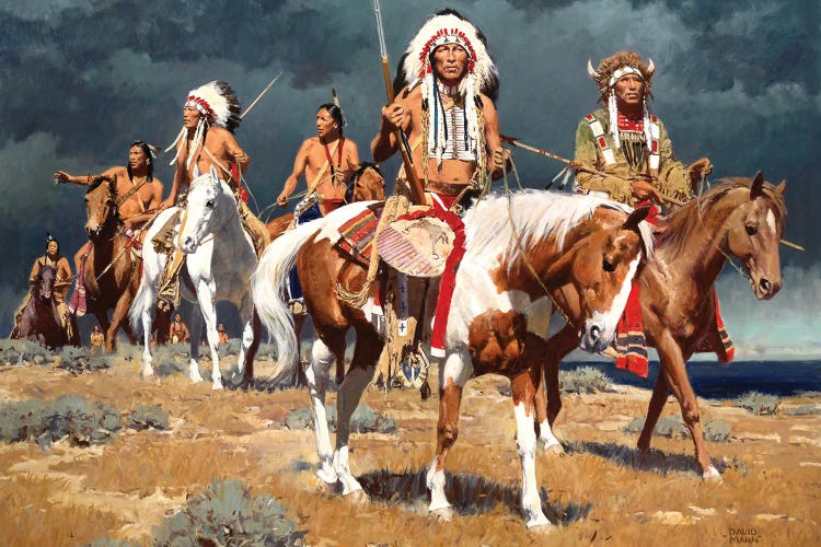 A Distant Omen by David Mann wall art