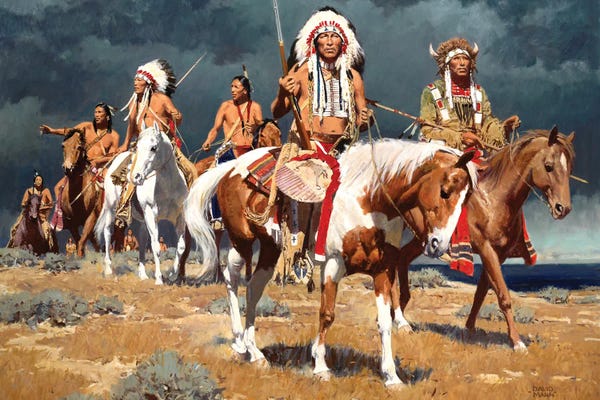 Native American Décor: A Distant Omen by David Mann