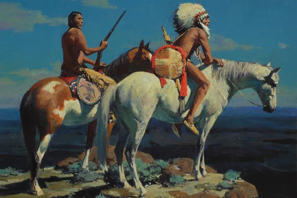 David Mann: High Plains Moon by David Mann