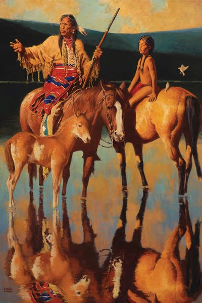 David Mann: Lakota Sundown by David Mann