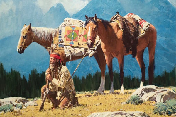David Mann: Land Of The Tetons by David Mann