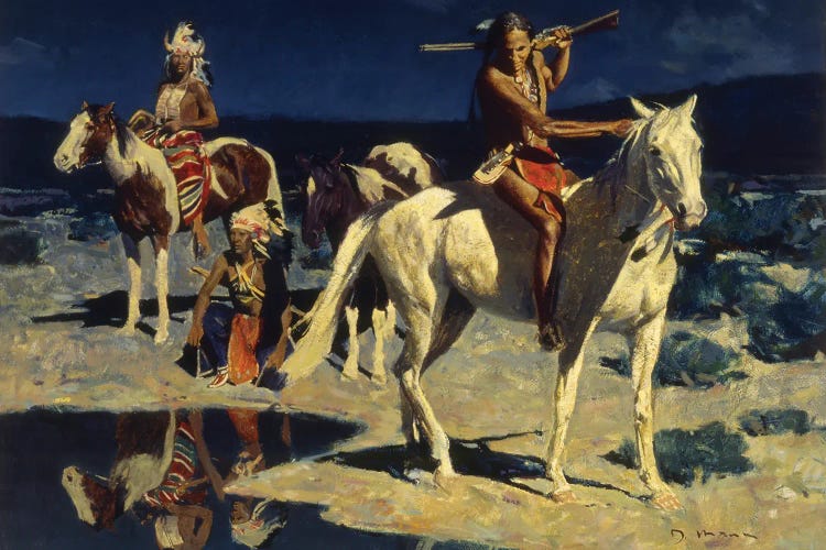 Lost Trail by David Mann wall art