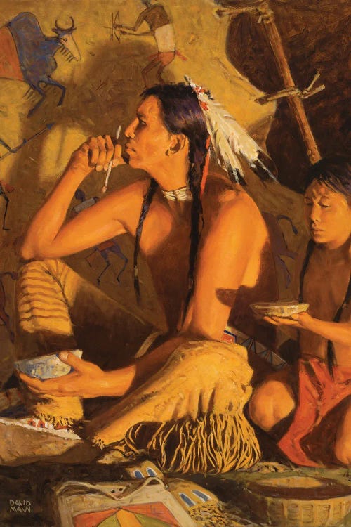 Moment Of Courage by David Mann wall art
