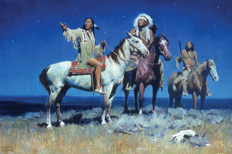 Night Signs by David Mann wall art