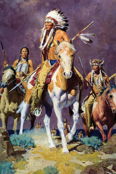 David Mann: Prairie Storm by David Mann