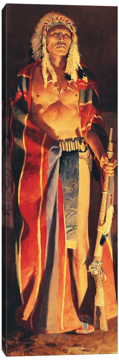 The Omaha Canvas Art Print - Indigenous & Native American Culture