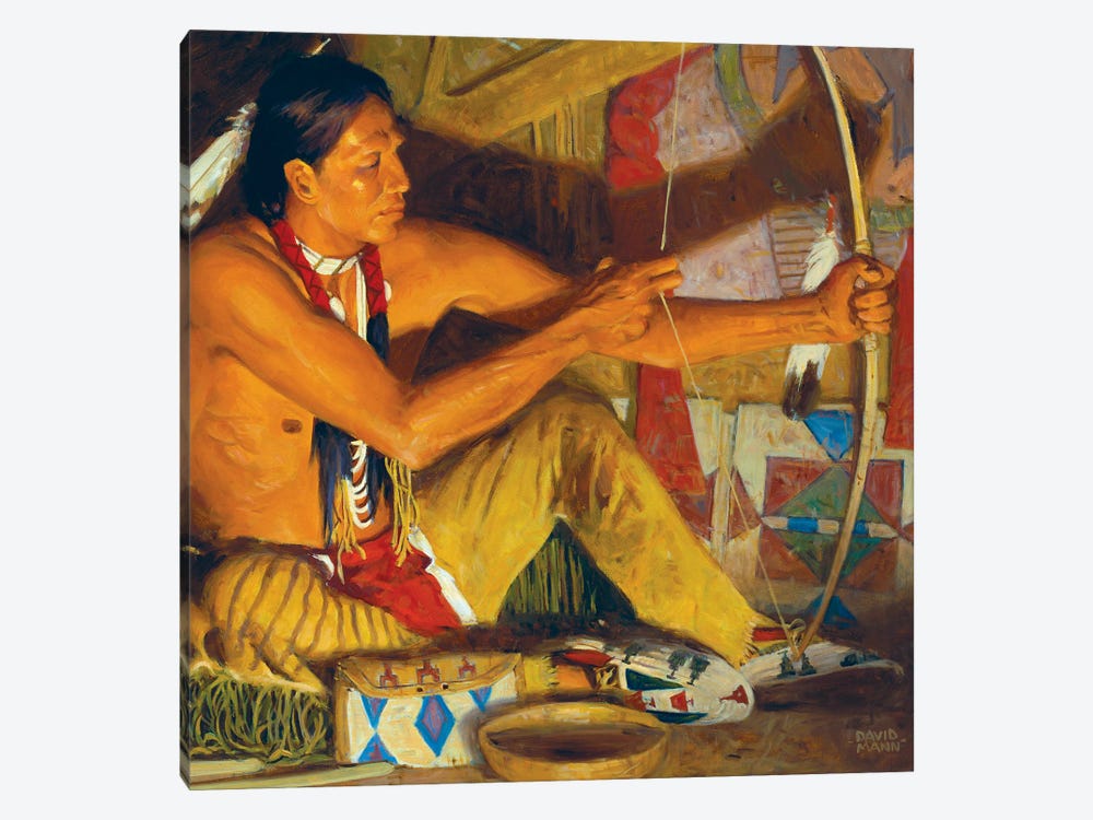 The Osage Orange Bow by David Mann 1-piece Canvas Art Print