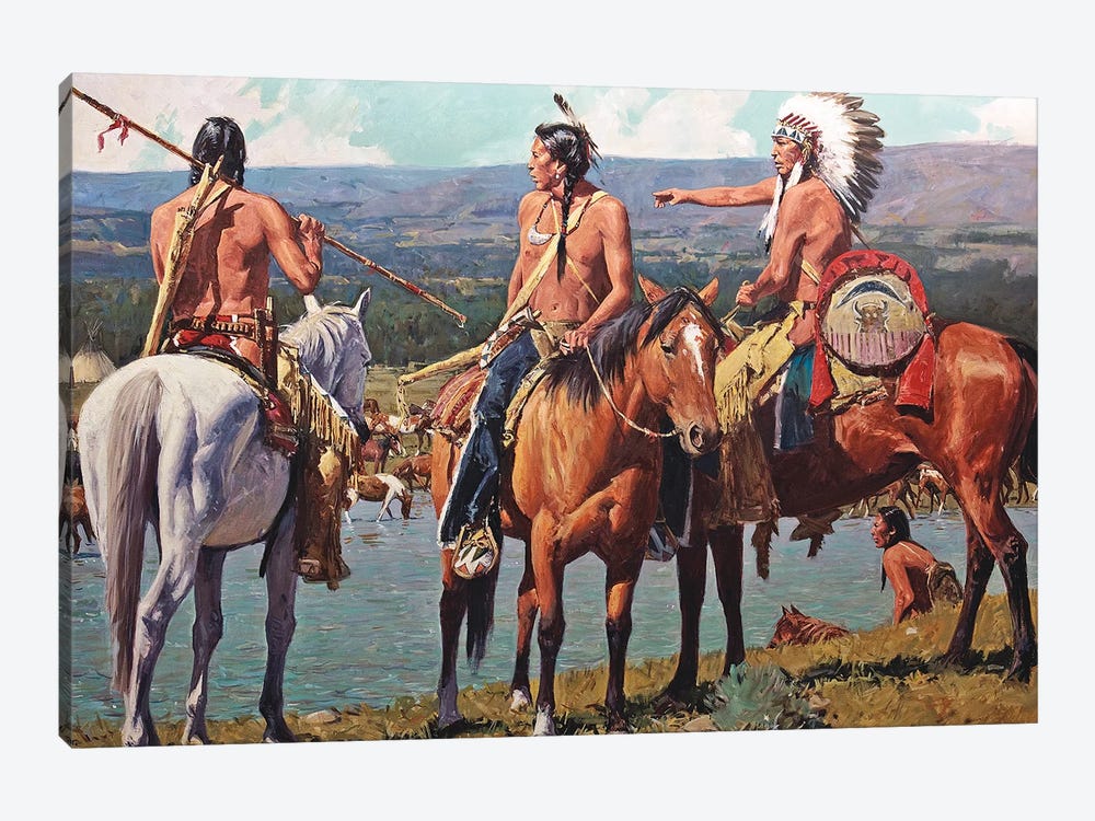 Tribal Wealth by David Mann 1-piece Art Print