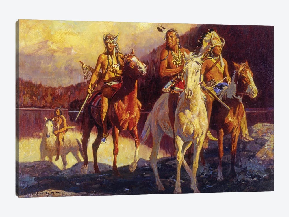Ancestral Territory by David Mann 1-piece Canvas Art Print