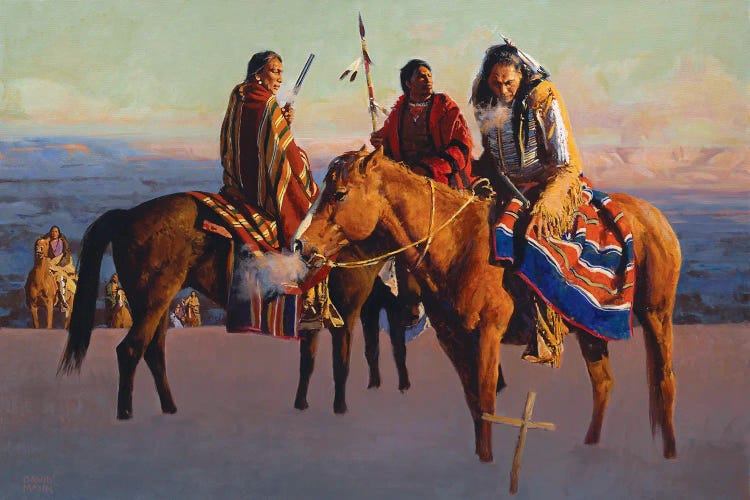 White Mans Way by David Mann wall art
