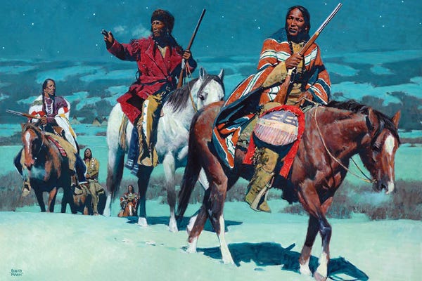 David Mann: Wolf Moon Rising by David Mann