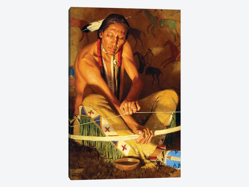 Wood And Sinew by David Mann 1-piece Canvas Wall Art