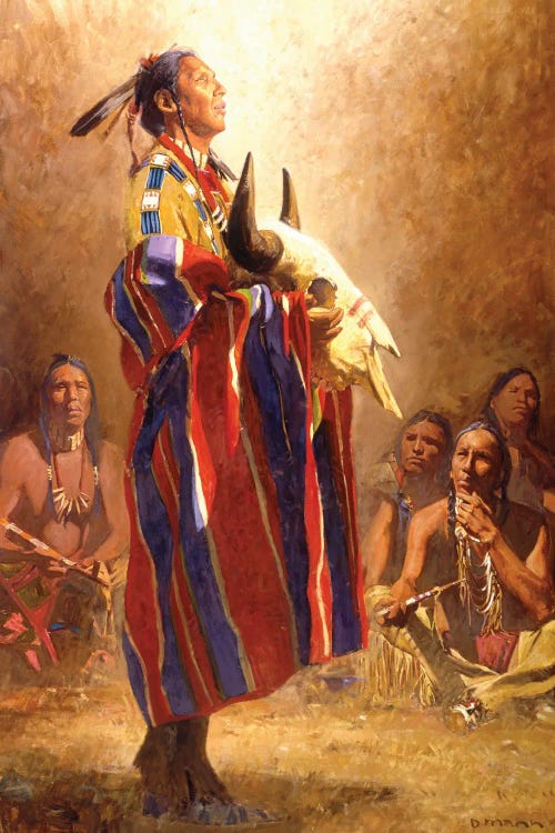 Buffalo Vision by David Mann wall art