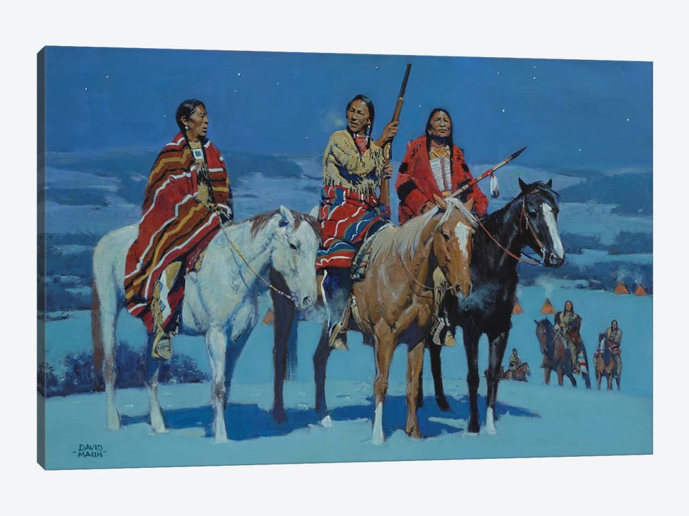 Called By The Moon by David Mann 1-piece Canvas Wall Art