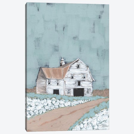 Raised In A Barn Canvas Print #MNO107} by Michele Norman Canvas Wall Art