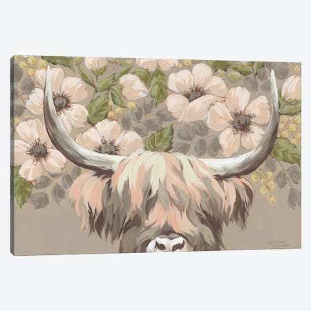 The Highland Highness Canvas Print #MNO127} by Michele Norman Canvas Artwork