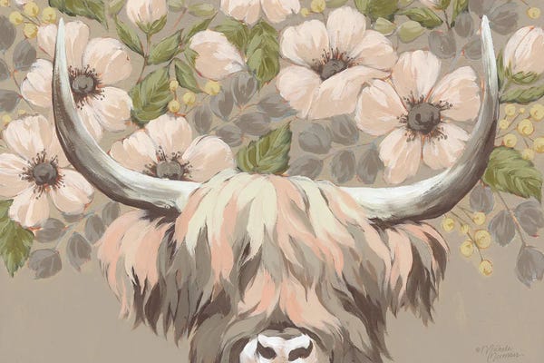 Modern Farmhouse Bedroom: The Highland Highness by Michele Norman