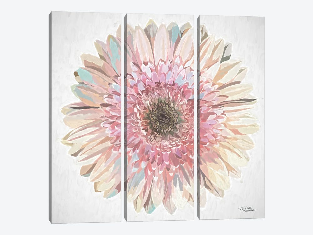 Gorgeous Gerbera by Michele Norman 3-piece Canvas Wall Art