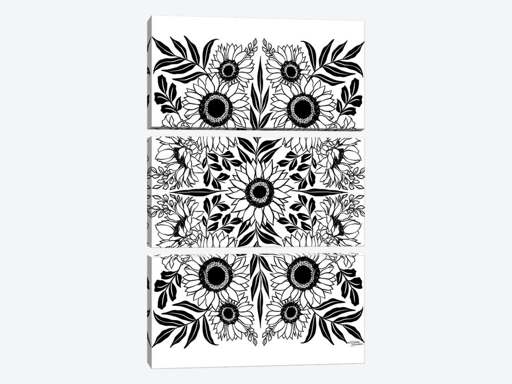 Sunflower Medley by Michele Norman 3-piece Art Print