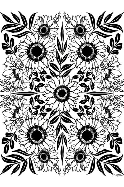 Fine Art Print: Sunflower Medley by Michele Norman