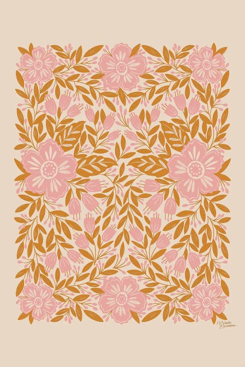 Twirling Blossoms by Michele Norman wall art