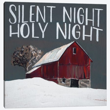Silent Night Holy Night Canvas Print #MNO47} by Michele Norman Canvas Print