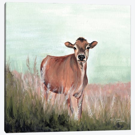 Til the Cow Comes Home Canvas Print #MNO67} by Michele Norman Canvas Print