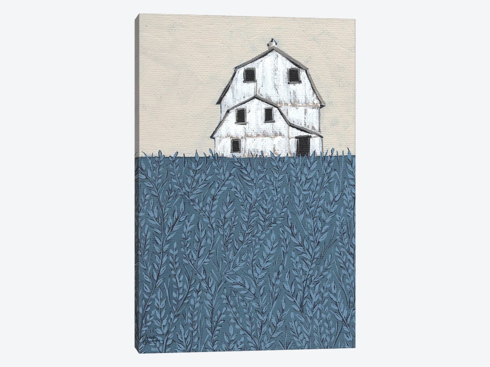 Fields of Blue by Michele Norman 1-piece Canvas Art