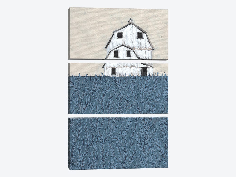 Fields of Blue by Michele Norman 3-piece Canvas Artwork