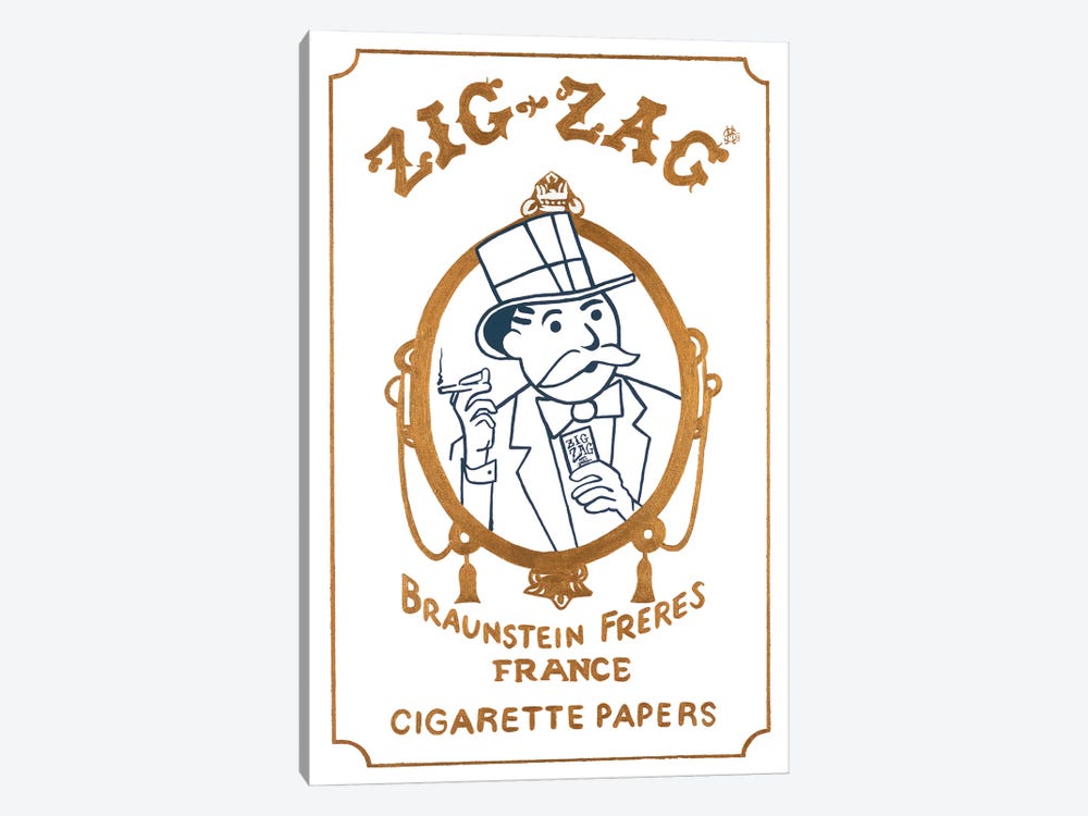 Zig Zag by Sinister Monopoly 1-piece Art Print