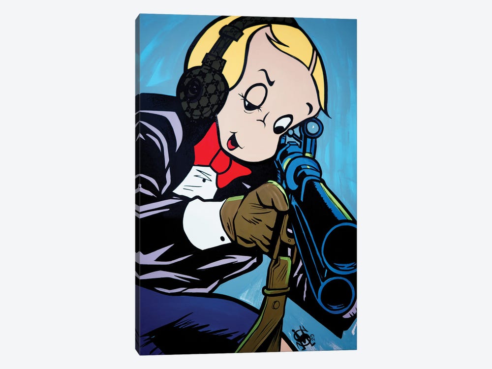 Sniper by Sinister Monopoly 1-piece Canvas Print
