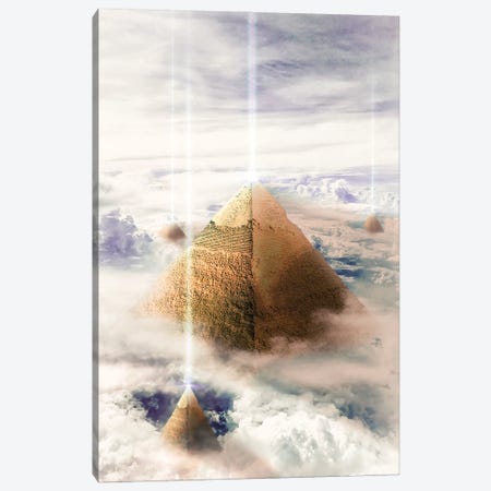 Piramids Canvas Print #MNU58} by Manuel Luces Canvas Art Print