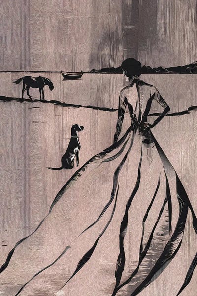 Fashion Lover: Woman By The Lake by Andreas Magnusson