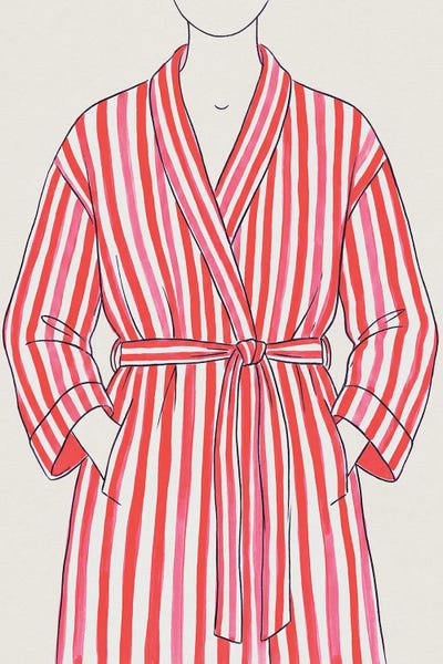 Andreas Magnusson: Striped Robe Fashion by Andreas Magnusson