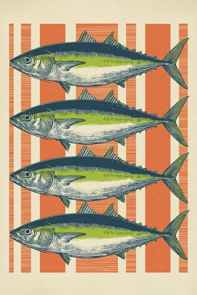 Andreas Magnusson: Four Tuna Fish by Andreas Magnusson