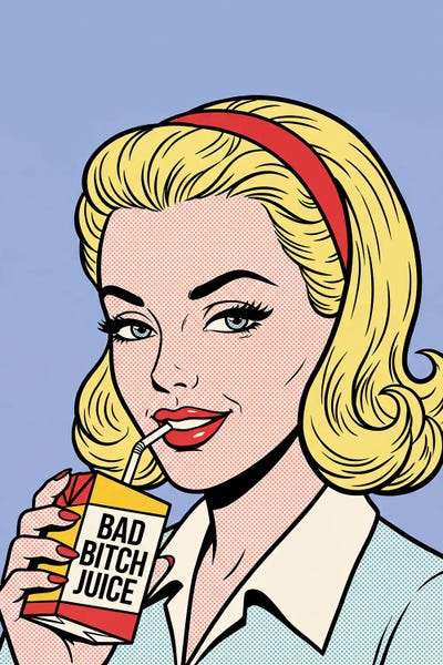 Sassy Pop Art Woman