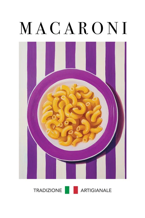 Macaroni by Andreas Magnusson wall art