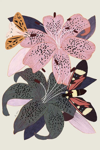 Lilies: Lily Flowers by Ana Martínez