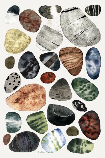 Ana Martínez: Beach Pebbles by Ana Martínez