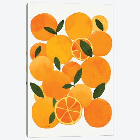 Oranges Canvas Print #MNZ39} by Ana Martínez Canvas Art