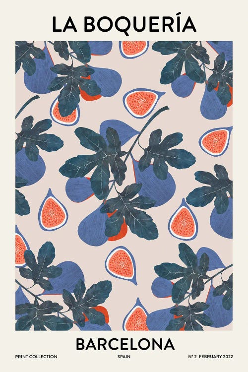 Fruit Market Barcelona by Ana Martínez canvas print