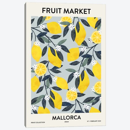 Fruit Market Mallorca Canvas Print #MNZ47} by Ana Martínez Canvas Wall Art