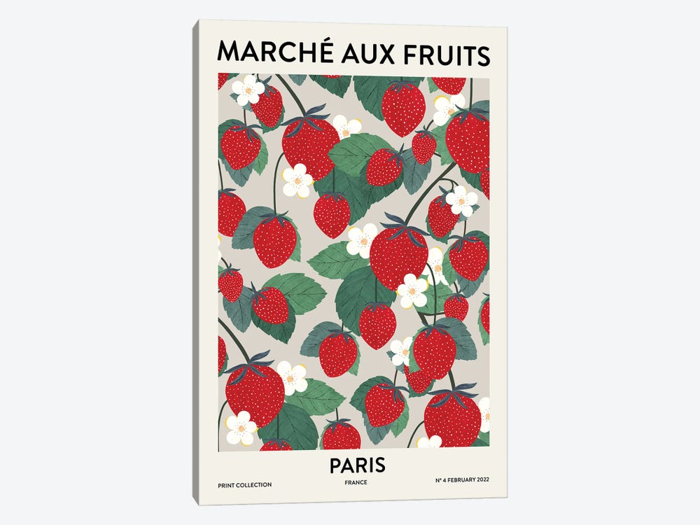 Fruit Market Paris by Ana Martínez 1-piece Art Print