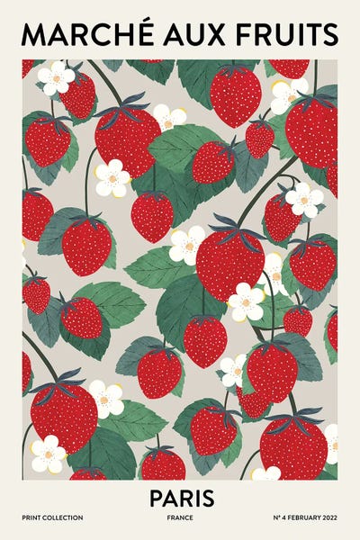 Kitchen: Fruit Market Paris by Ana Martínez