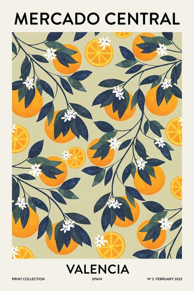 Spain: Fruit Market Valencia by Ana Martínez