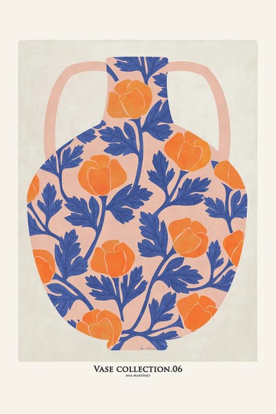 Still Life: Vase Collection VI by Ana Martínez