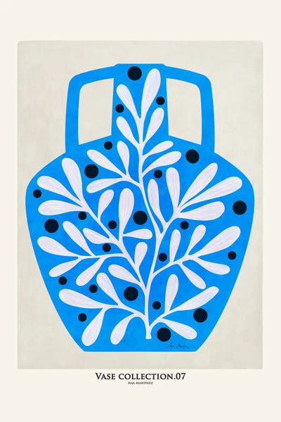 Pottery Still Life: Vase Collection VII by Ana Martínez