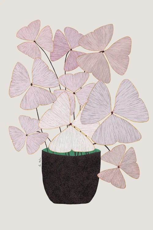 Clovers Plant by Ana Martínez wall art