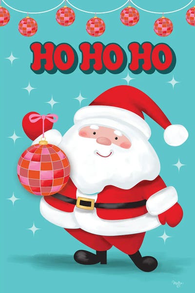 Disco Ball Santa